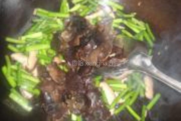素炒蒜薹的做法图解7