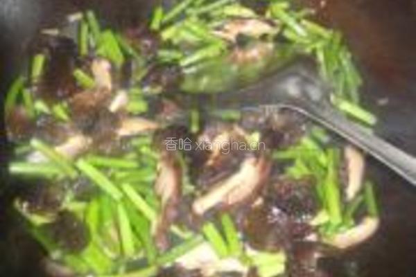 素炒蒜薹的做法图解8