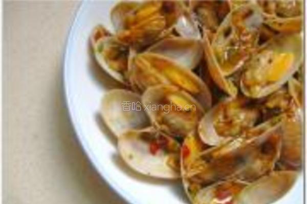 蒜蓉炒花甲的做法图解9
