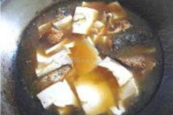 乌鱼炖豆腐的做法图解8