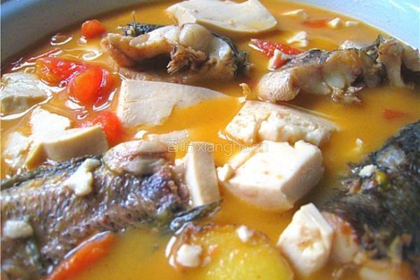 乌鱼炖豆腐