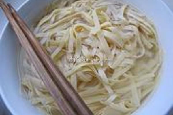 咸菜炒百叶的做法图解3