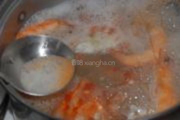 三鲜汤的做法图解4