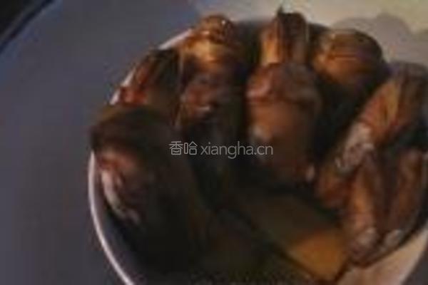 老酒炖蛏的做法图解3