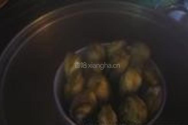 老酒炖蛏的做法图解4