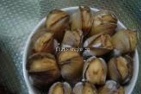 老酒炖蛏的做法图解5