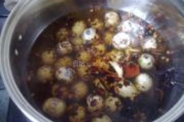五香鹌鹑蛋的做法图解4