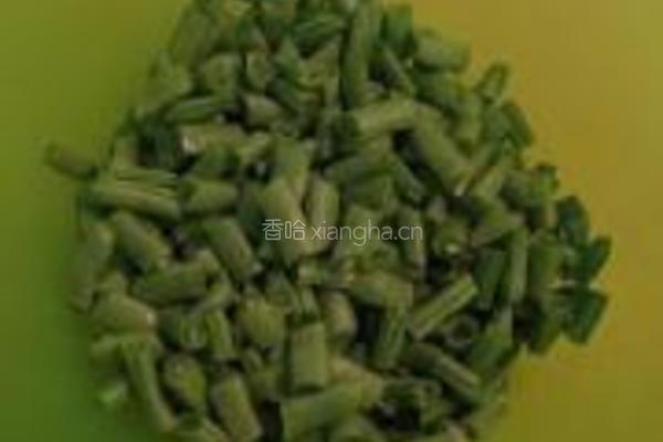 豆角焖面的做法图解2