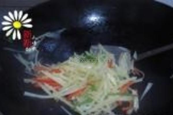 醋溜土豆丝的做法图解7