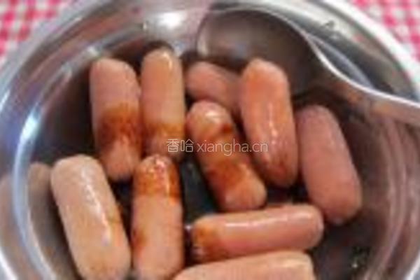 蜜糖小香肠的做法图解2