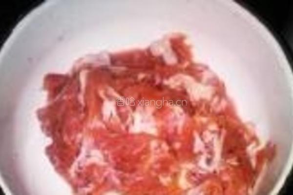 葱爆羊肉的做法图解1