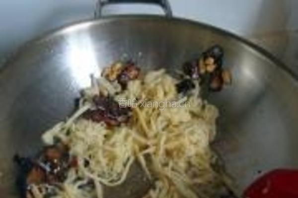 广西酸笋炒酱油肉的做法图解11