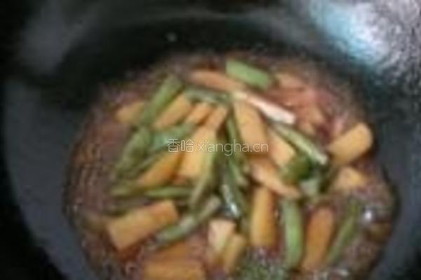 四季豆烧土豆的做法图解7