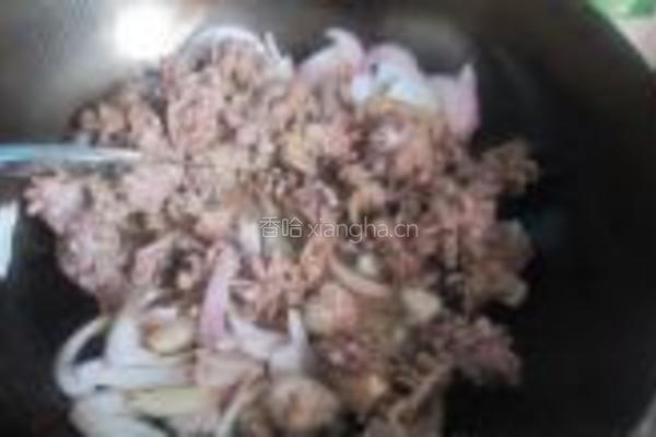 洋葱鸡胗花的做法图解8