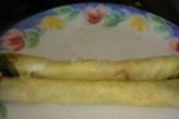 蛋皮紫菜如意卷的做法图解10