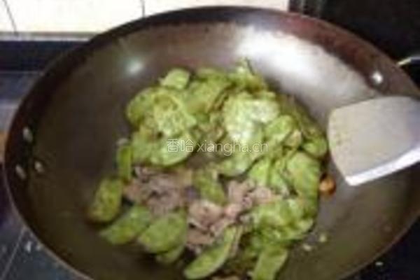 扁豆煸肉片的做法图解13