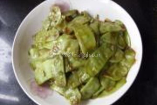 扁豆煸肉片的做法图解9