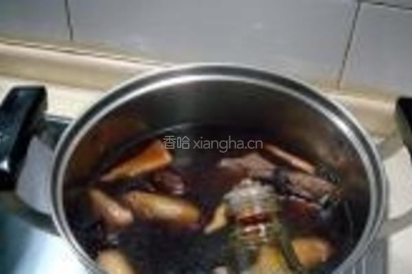 京味儿烧羊排的做法图解5