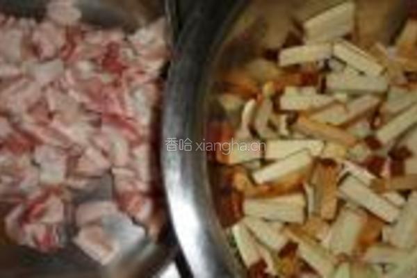 熏干烧肉的做法图解1