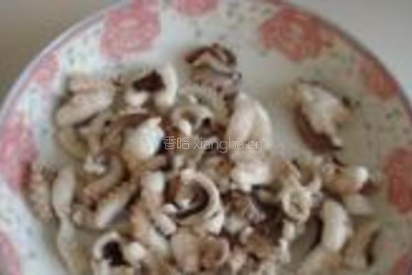 黄瓜豆干炒八带的做法图解4