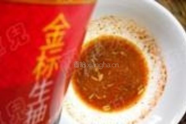 烤肉料素炒面筋的做法图解4