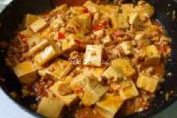 麻婆豆腐的做法图解7
