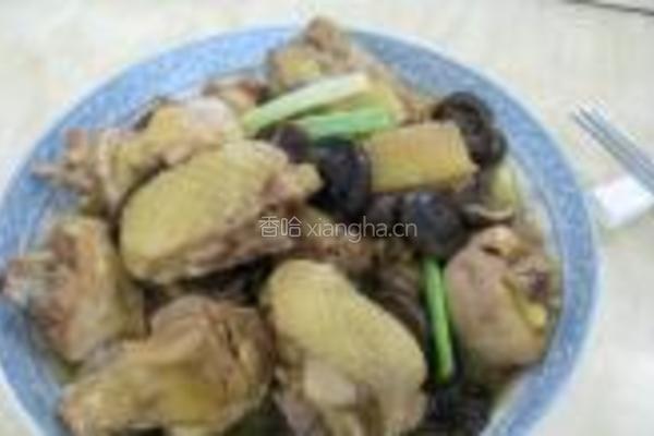 冬菇焖土鸡的做法图解5
