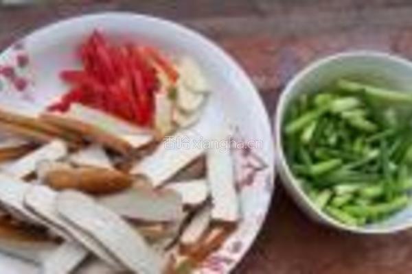 攸县香干的做法图解1