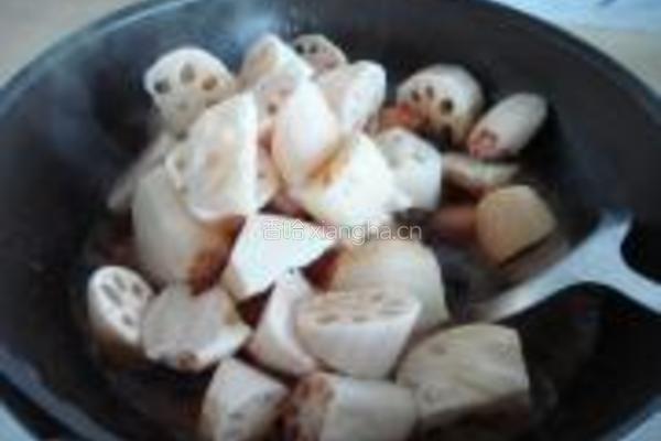 焖莲藕的做法图解6