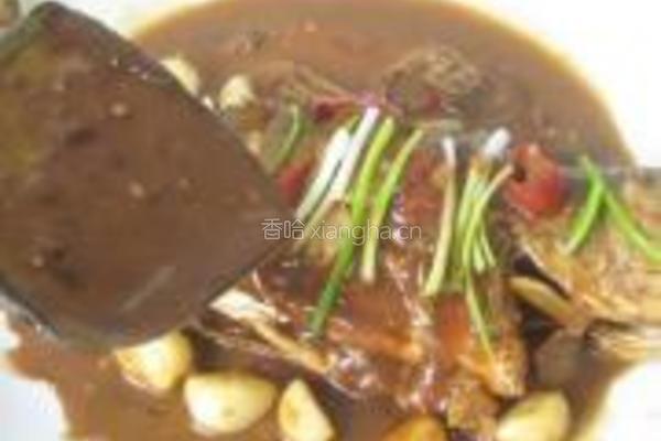 蒜子烧海鲈鱼的做法图解10