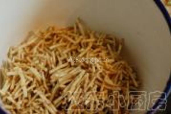 凉拌臭菜根的做法图解4