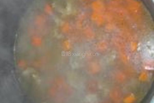 羊肉胡萝卜焖米饭的做法图解8