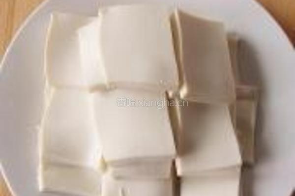 肉烩豆腐片的做法图解4