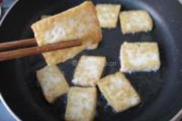 豆腐焖茄子的做法图解3