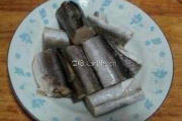 大蒜烧海鳗的做法图解1