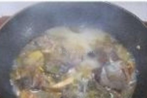 蛤蜊豆腐海带汤煲的做法图解4
