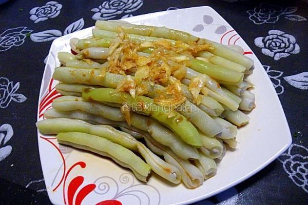 蒜泥芸豆