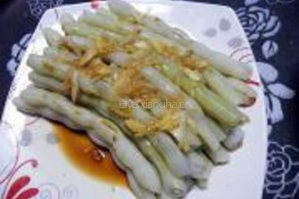 蒜泥芸豆的做法图解8