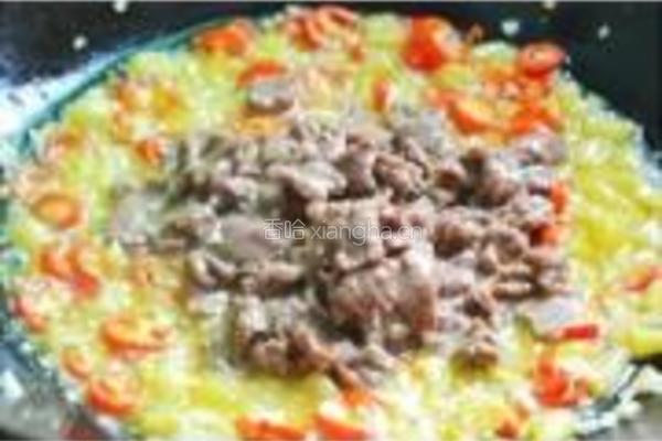 小炒黄牛肉的做法图解4