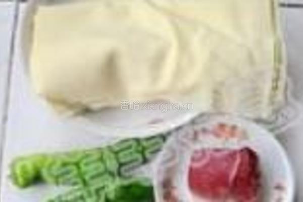 尖椒豆腐皮的做法图解1