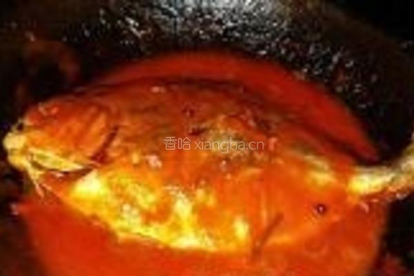 茄汁银鲳鱼的做法图解6
