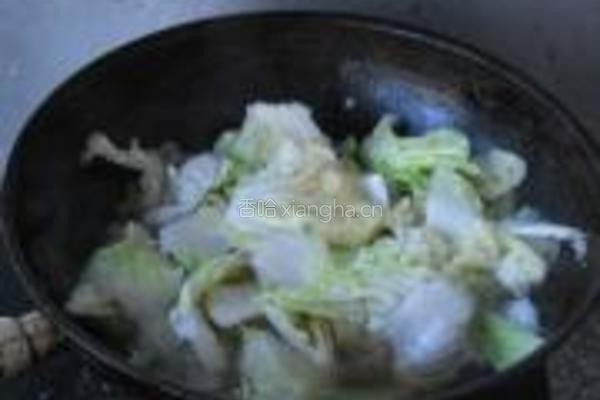 白菜炖冻豆腐的做法图解6