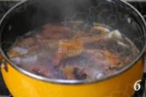 紫晶藻鲜虾豆腐汤的做法图解6