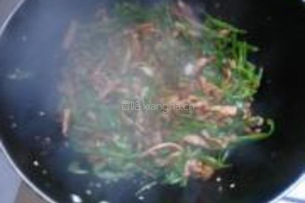 青椒香干炒肉的做法图解6