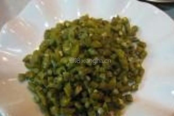 酸豆角炒鸡胗的做法图解4