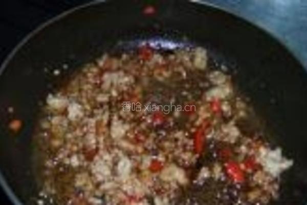 香辣肉末烧豆腐的做法图解7
