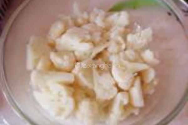 番茄菜花蒸蛋的做法图解5