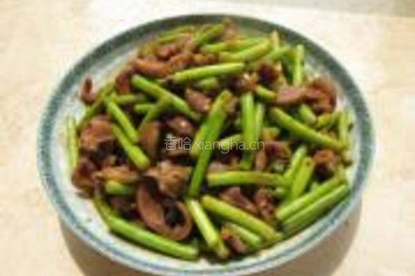 蒜薹炒鸡胗的做法图解6