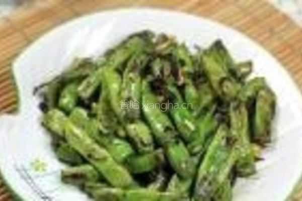 橄榄菜炒四季豆的做法图解7