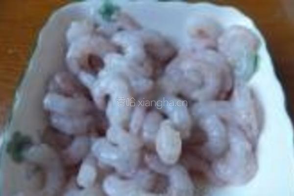 豌豆苗虾仁的做法图解4
